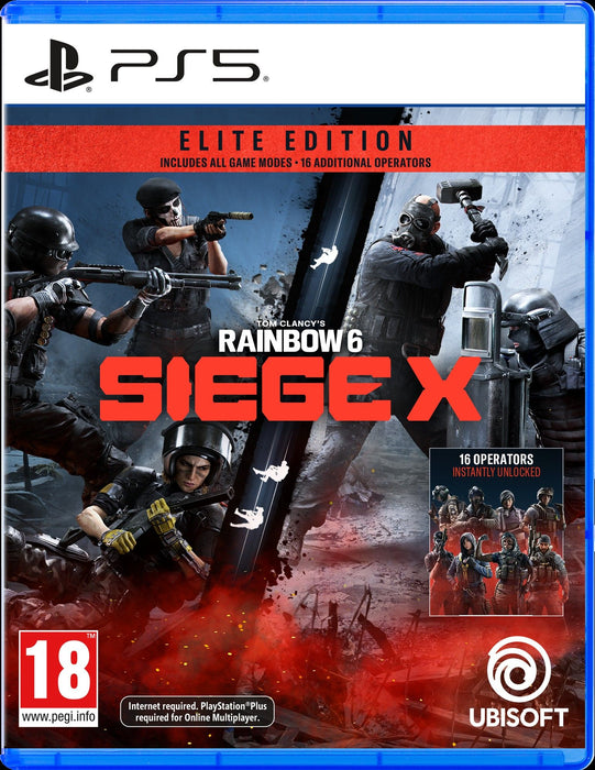 Game Tom Clancy's Rainbow Six Siege ELITE EDITION (PS5)