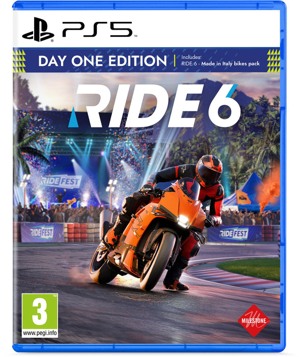RIDE 6 DAY1 EDITION Game (PS5)