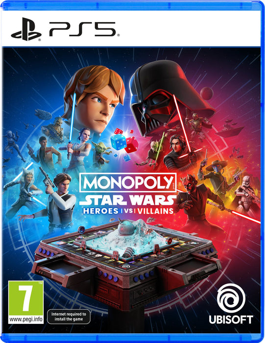 MONOPOLY STAR WARS HEROES VS VILLAINS PLAYSTATION 5 PS5 game