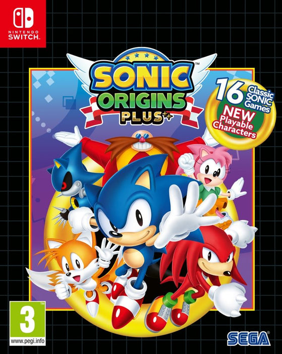 SONIC Origins Plus Limited Edition Game (NSW)