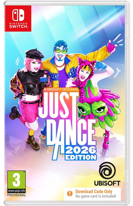 JUST DANCE 2026 Game - Boxed Code (NSW)