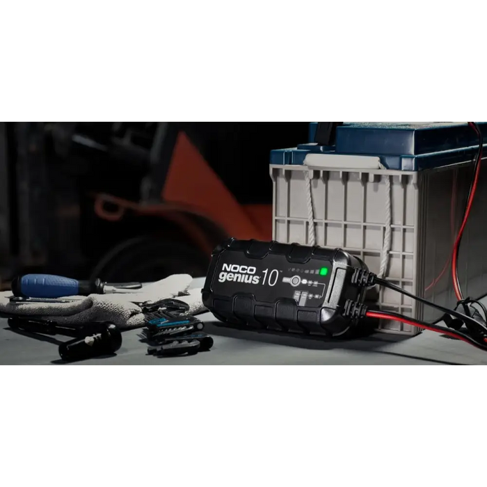 NOCO GENIUS10 EU 10A Battery charger for 6V/12V batteries with maintenance and desulphurisation function