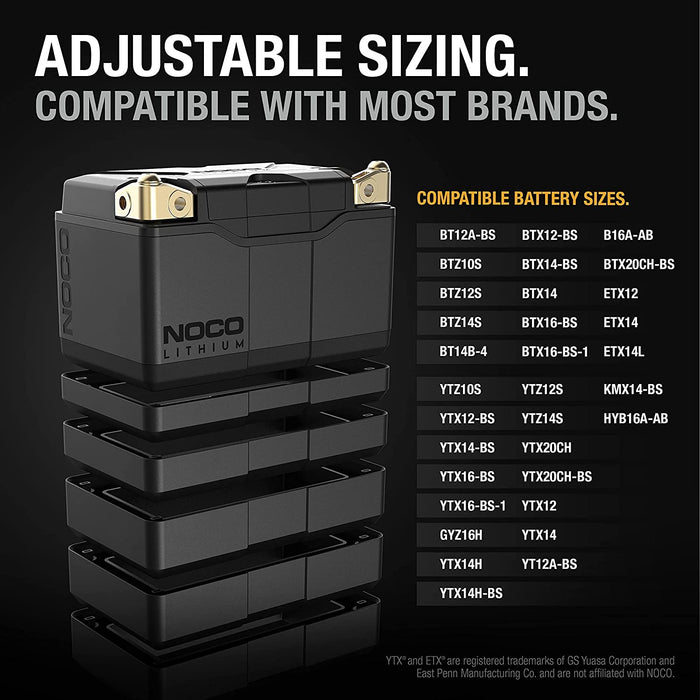Rechargeable Lithium Iron Phosphate Battery NOCO NLP14