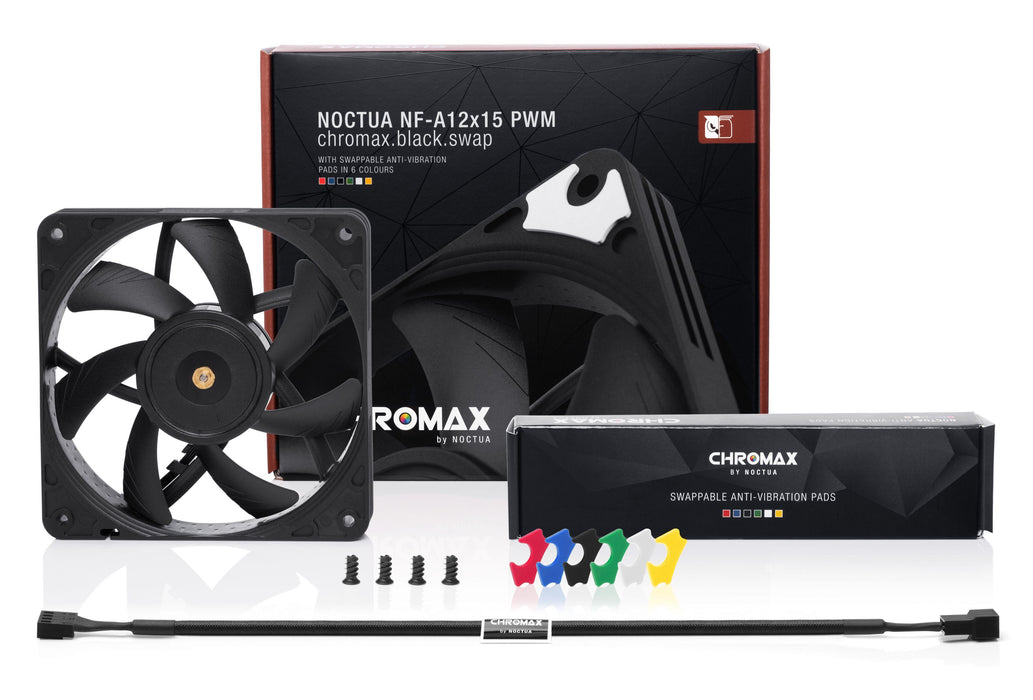 Fan Noctua 120mm NF-A12x15 PWM chromax.black.swap