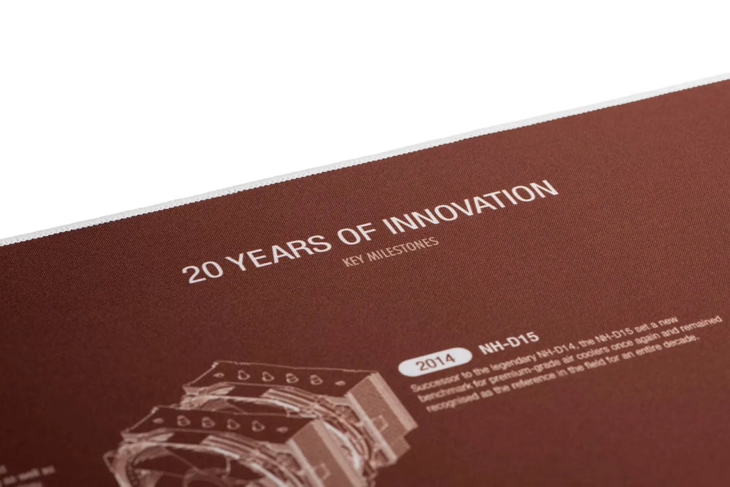 Noctua NP-DM3 Anniversary Deskmat Mouse Pad - 900 x 400 x 4 mm