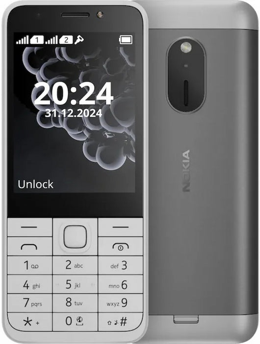 Mobile phone Nokia 230 Dual Sim 2025 White