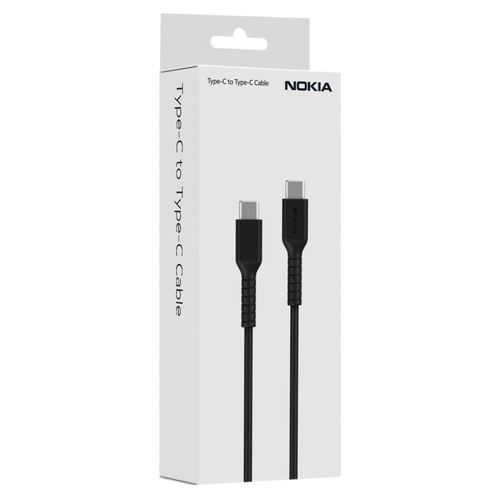 CABLE NOKIA TYPE-C TO TYPE-C 1.2 m BLACK