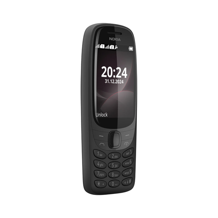 Mobile phone GSM NOKIA 6310 2025 DUAL BLACK 2.80 ", REAR CAMERA 0.30 MPx
