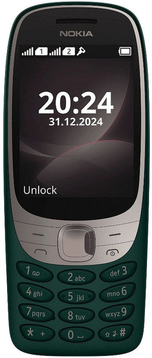 Mobile phone GSM NOKIA 6310 2025 DUAL GREEN 2.80 ", REAR CAMERA 0.30 MPx