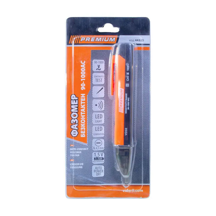 NON-CONTACT PHASE METER PREMIUM - Измервателни уреди<<<Електроматериали<<<Строителни