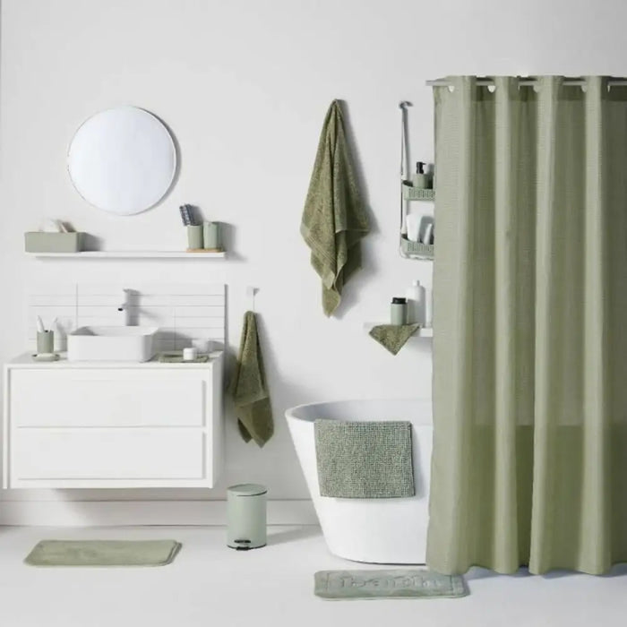 Non-Slip Bath Mat TODAY UTILITY Green 40 x 60 cm - Баня<<<Дом Градина<<<BigBuy&&&Завеси и килими<<<Баня<<<Дом