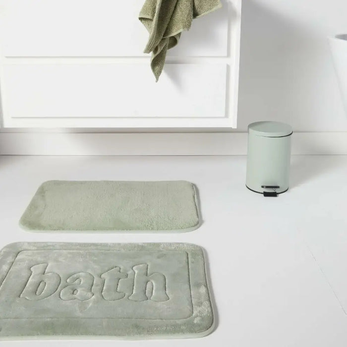 Non-Slip Bath Mat TODAY UTILITY Green 40 x 60 cm - Баня<<<Дом Градина<<<BigBuy&&&Завеси и килими<<<Баня<<<Дом