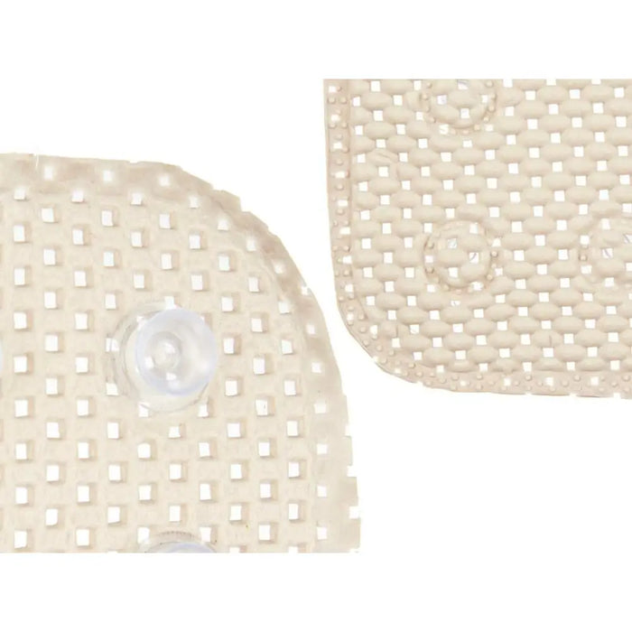 Non-slip Shower Mat Berilo Beige PVC 53 x 52,5 x 1 cm (6 Units) - Баня<<<Дом Градина<<<BigBuy&&&Завеси и