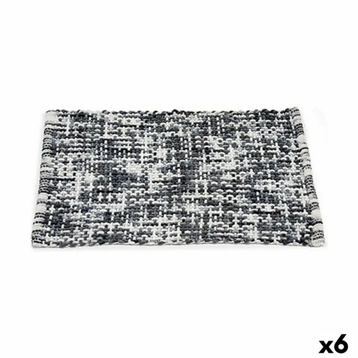 Non-slip Shower Mat Berilo Dark grey 50 x 80 cm (6 Units) - Баня<<<Дом Градина<<<BigBuy&&&Завеси и килими<<<Баня<<<Дом