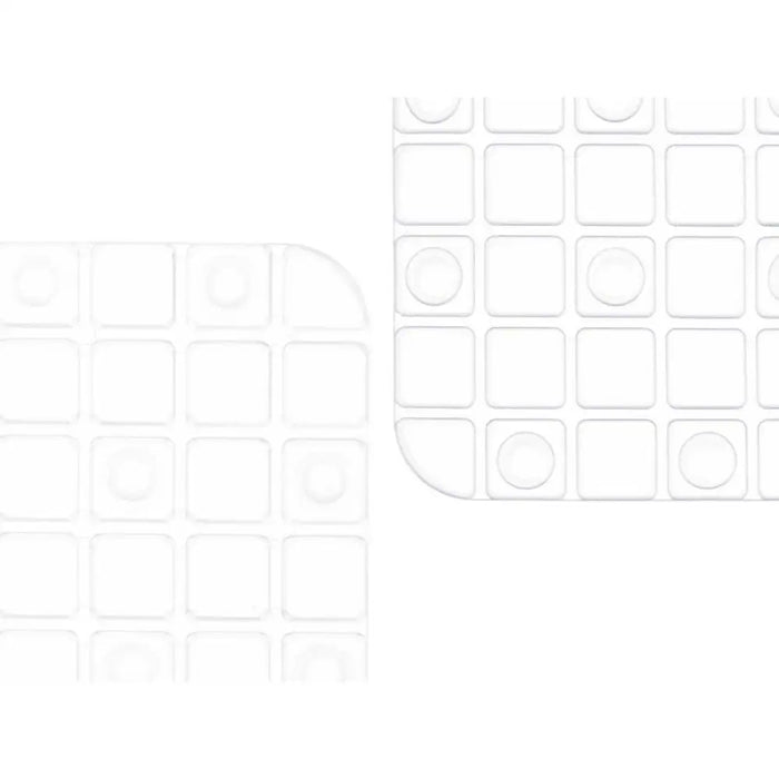 Non-slip Shower Mat Berilo Transparent PVC 6 x 50 x 6 cm 50,3 x 50,3 x 0,7 cm Frames (6 Units) - Баня<<<Дом