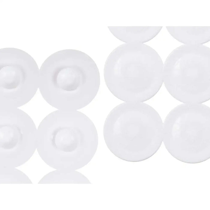 Non-slip Shower Mat Berilo White PVC 6 x 38 x 6 cm 68 x 36 x 1 cm 68 x 1 x 36 cm (6 Units) - Баня<<<Дом