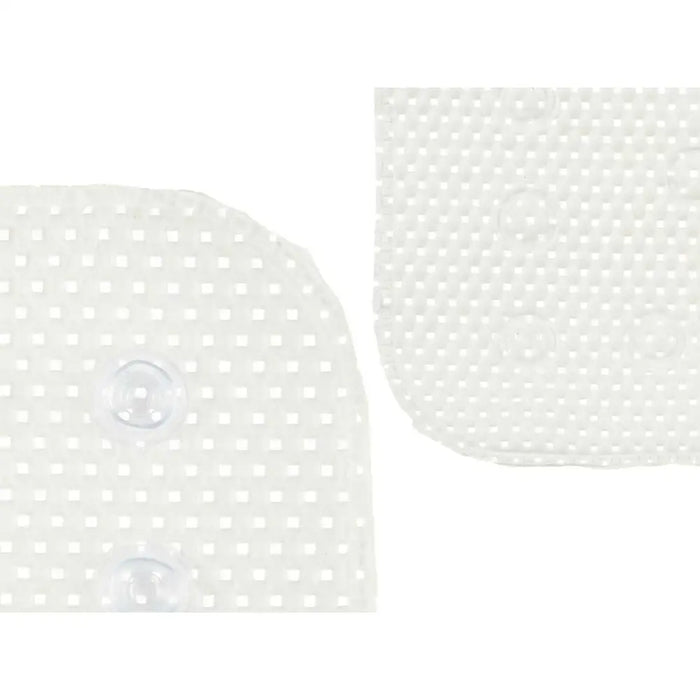 Non-slip Shower Mat Berilo White PVC 69,3 x 40 x 1 cm (6 Units) - Баня<<<Дом Градина<<<BigBuy&&&Завеси и