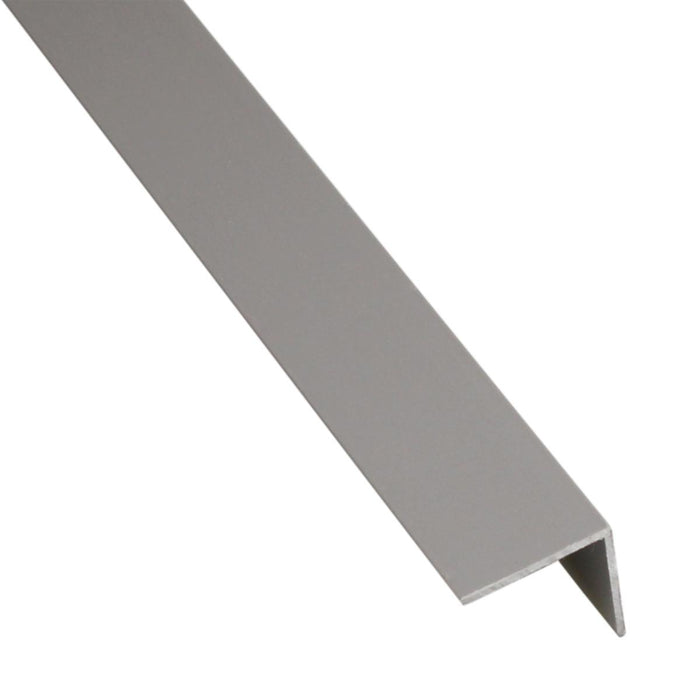 PVC CORNER PROFILE 19.5X19.5MM/1M TITANIUM
