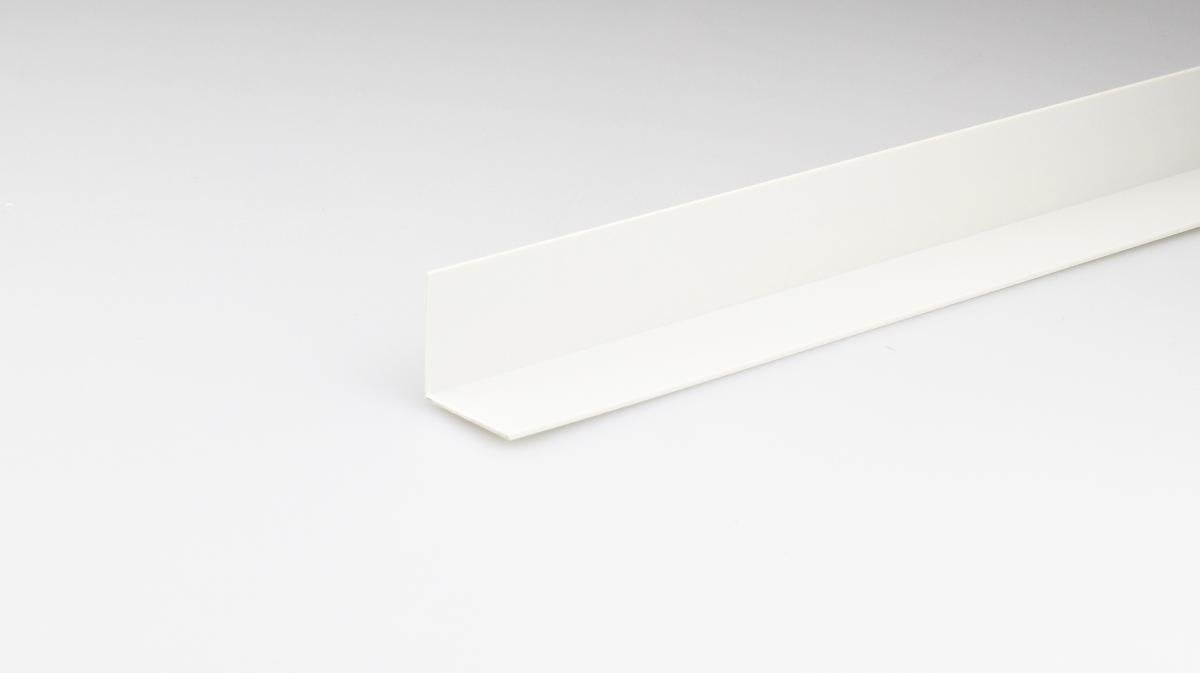 PVC CORNER PROFILE 15X15MM/1M GRAY SATIN
