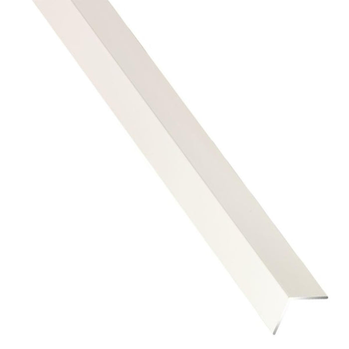 PVC CORNER PROFILE 19.5X16.5MM/1M WHITE MAT