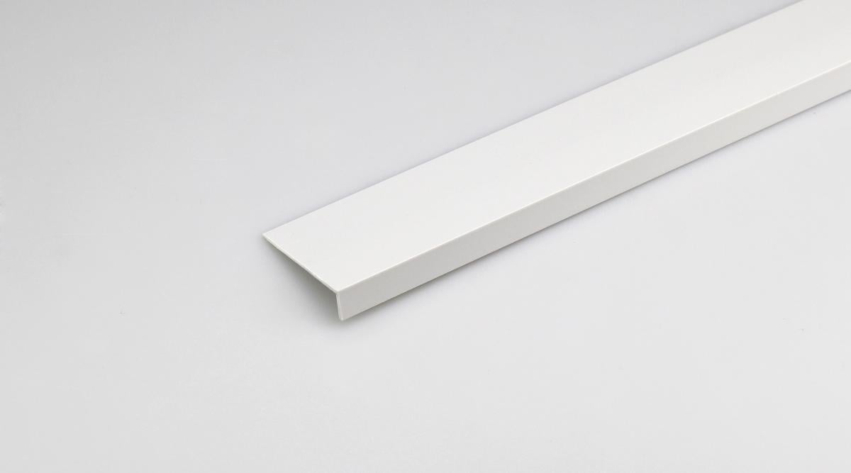 PVC CORNER PROFILE 30X20MM/1M WHITE SATIN