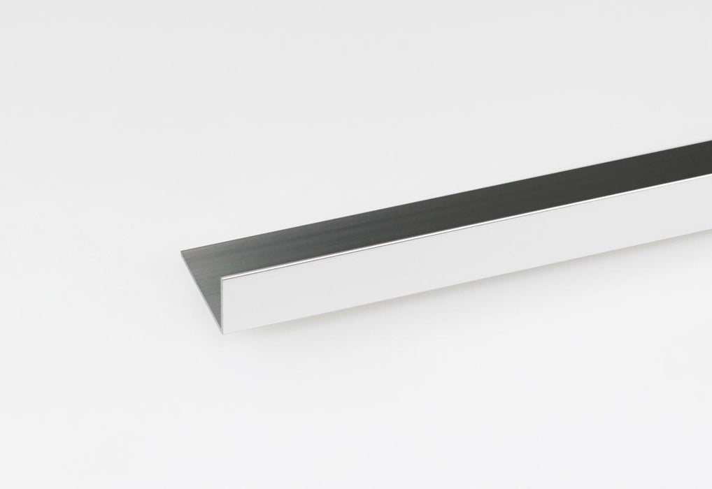 CORNER PROFILE 30X15MM/2M STAINLESS STEEL