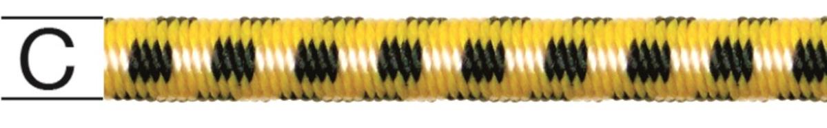 ELASTIC ROPE COLORED 8MM