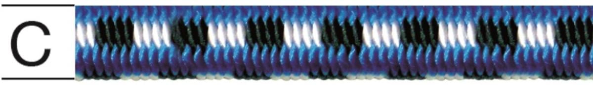 ELASTIC ROPE COLORED 10MM