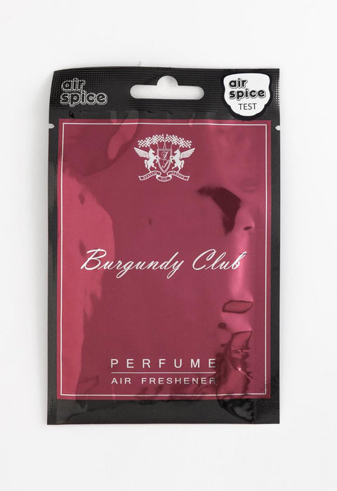 CAR FRESHENER BURGUNDY