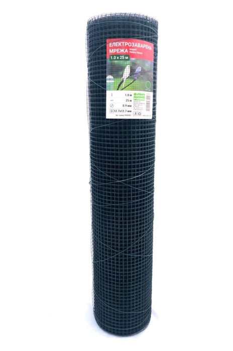 ELECTRIC WELDED NET PVC GREEN 1LM