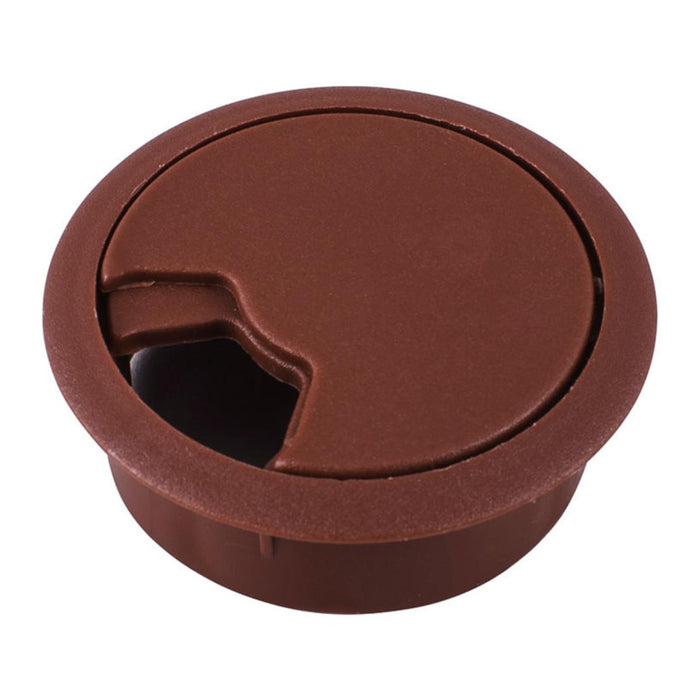 DESK CABLE CAP BROWN