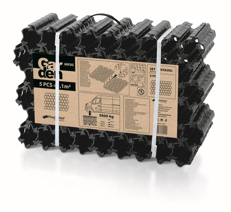 PARKING ELEMENT 60/40CM BLACK 5 BR/1.1M2