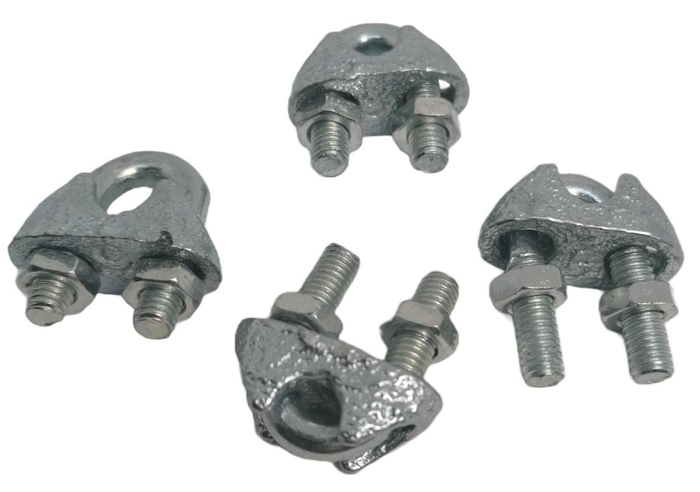 CLAMP FOR STEEL ROPE 6MM BMONTAGE 4PCS