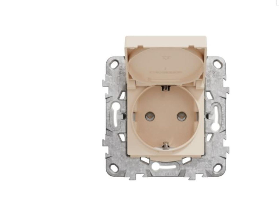 CONTACT SHUKO UNICA IP44 IVORY