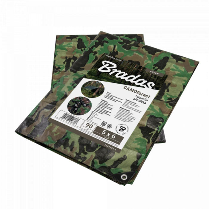 CANVAS 1.5X5M 90 GR/M2 - CAMOUFLAGE