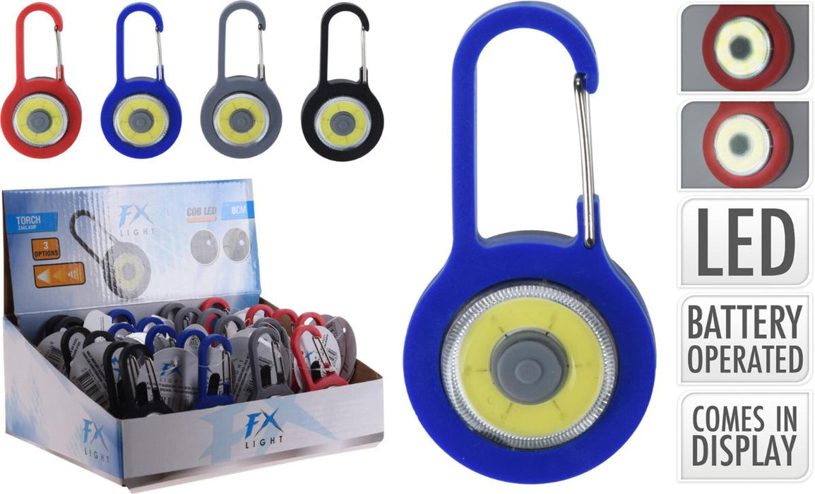 LED FLASHLIGHT KEY HOLDER