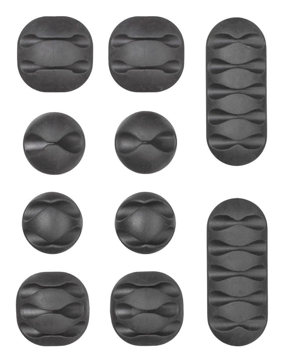 SET OF CABLE HOLDERS 10 PIECES