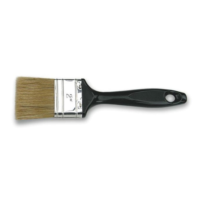 BRUSH WITH PLASTIC HANDLE 40MM