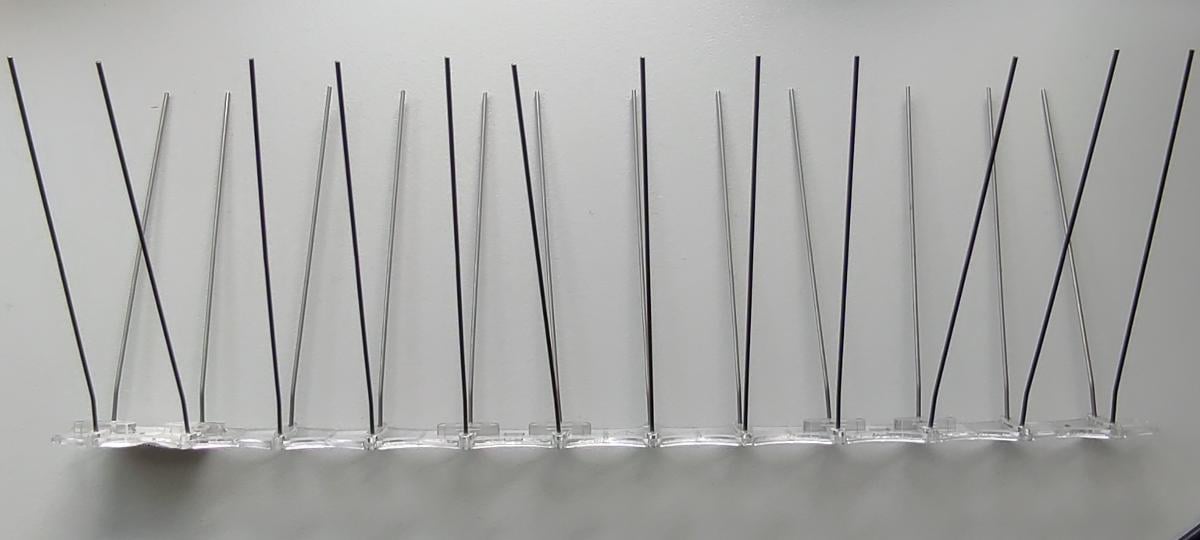 METAL COMB AGAINST SOCKETS 34x11