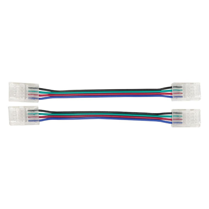 FLEXIBLE CONNECTOR 10CM 4PIN RGB 10MM 2PCS