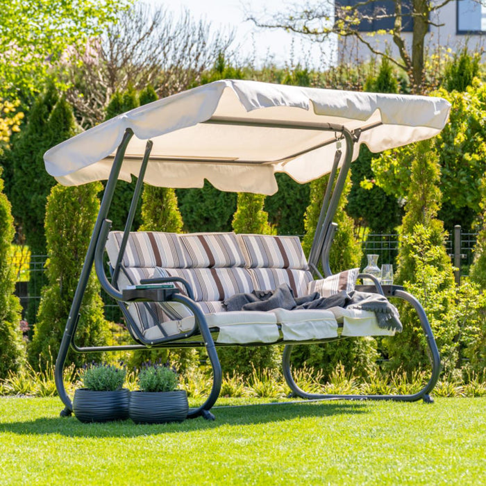 INES BENCH SWING WITH MOSQUITO NET