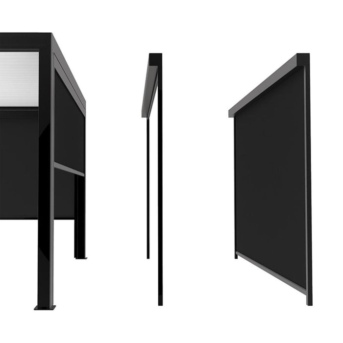 CANOPY FOR PERGOLA LUXE 4M ANTHRACITE