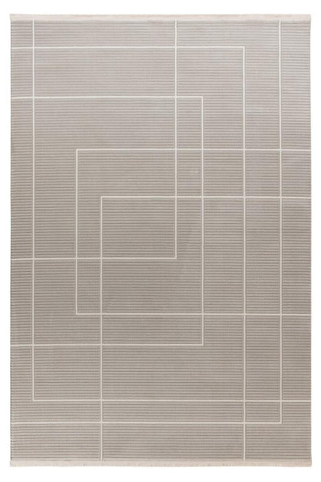 CARPET ELIF 160/230CM SILVER RECTANGULAR
