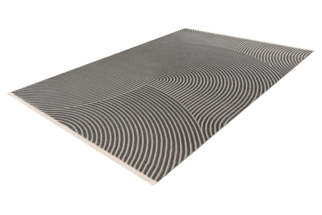 CARPET ELIF 160/230CM GRAY OVAL