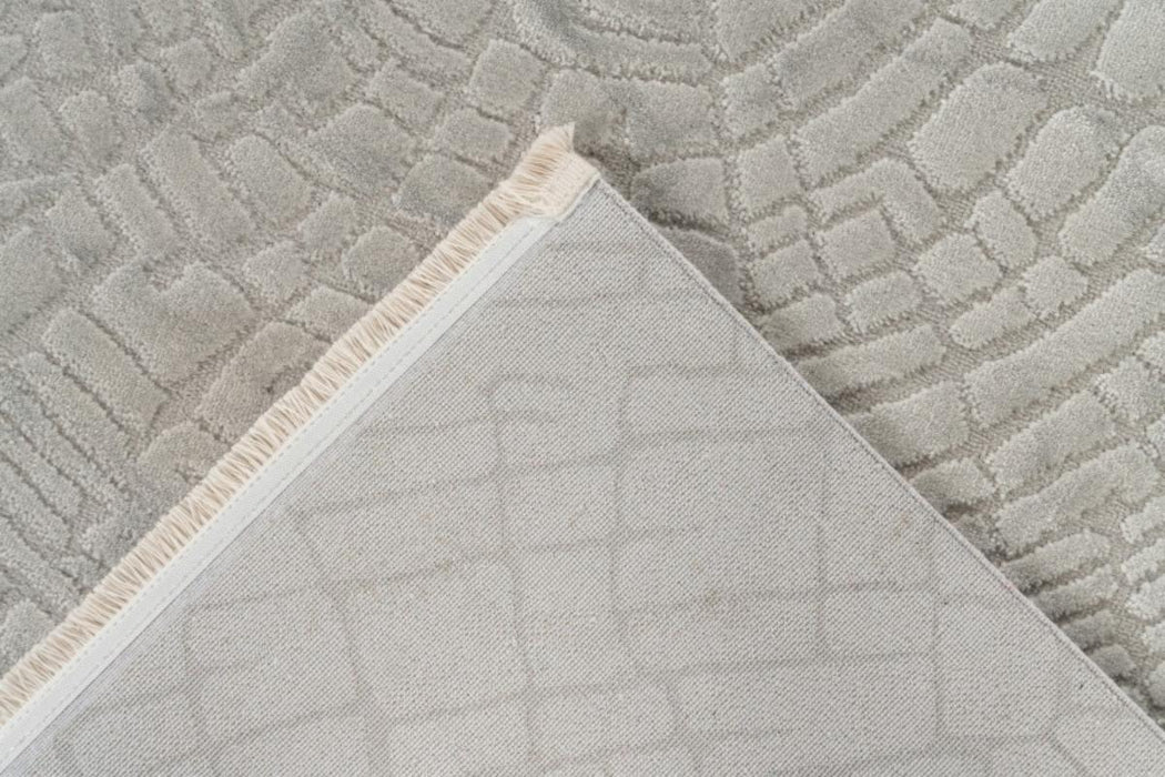 CARPET ELIF 80/150CM SILVER WOOD