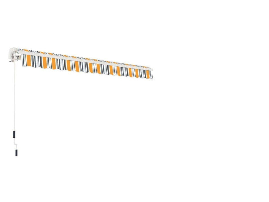 AWNING 3 X 2M BLUE YELLOW STRIPE