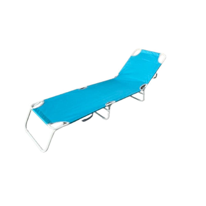 FOLDING BED BLUE COLOR 188X55X24 CM
