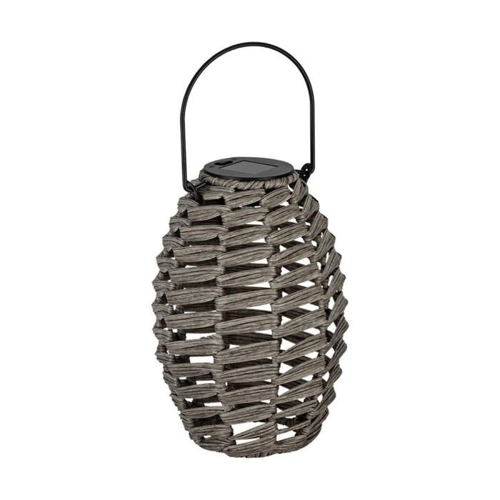 LED SOLAR LAMP LANTERN GRAY H205 EGLO