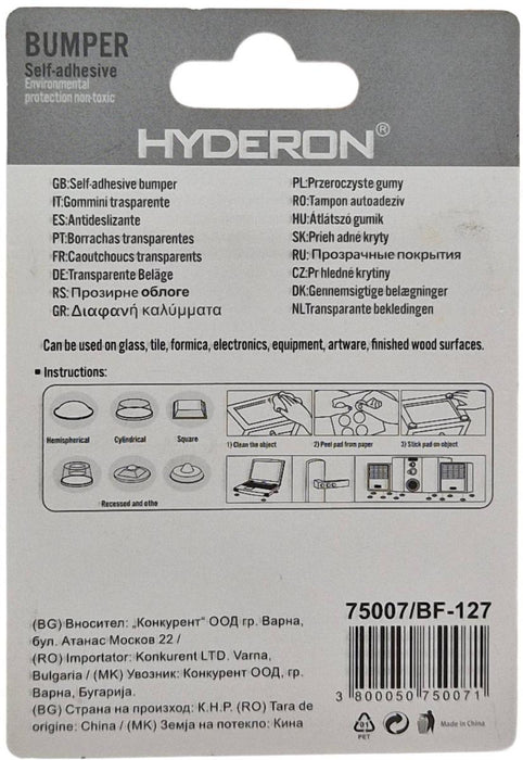 BUFFER BF-127 12.7*12.7*3.0 16 PCS. HYDERON