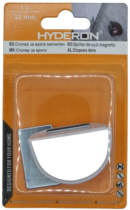 DOOR STOPPER MAGNETIC HSM-32 WHITE